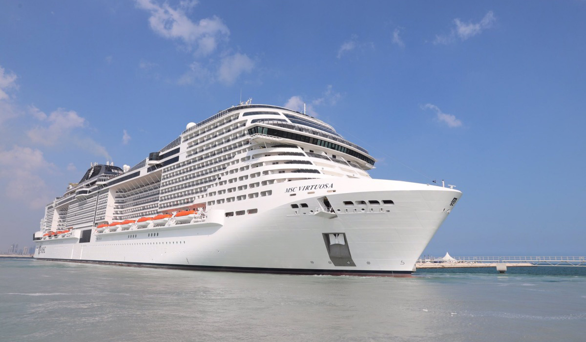 MSC Virtuosa brings over 4,000 tourists to Qatar shores